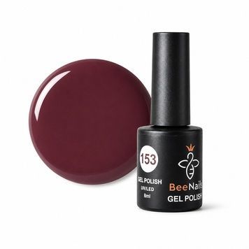 Гель-лак Bee Nails Gel Polish 153, 8мл, Gel Polish, 8 мл, Эмаль