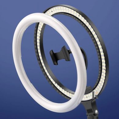 Купить Профессиональная кольцевая лампа MJ-36 36 см (3 крепления, управление на проволоке) , цена 670 грн, фото 5