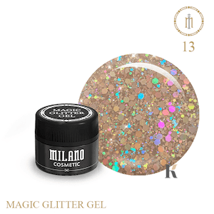 Купити Гель з глiттером  Milano   Magic 13 , ціна 110 грн, фото 1