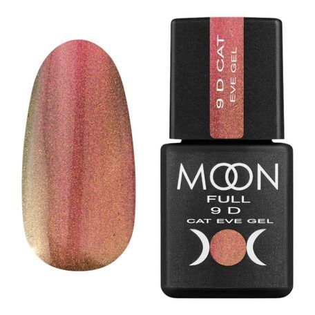 Купить Гель-лак Moon Full 9D Cat Eye gel CE №02 (8 мл, медно-розовый) , цена 186 грн, фото 1
