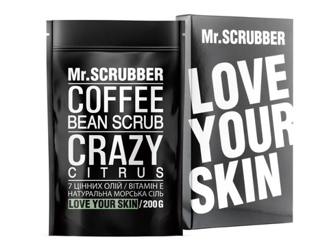 Кофейный скраб для тела  Crazy Citrus Mr.SCRUBBER 200 мл