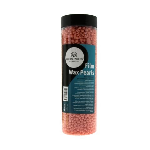 Купити Віск плівковий «WAX PEARLS» для депіляції від Global Fashion (рожевий, у гранулах, 400 г) , ціна 199 грн в магазині Qrasa.ua