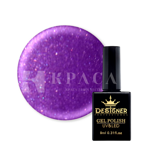 Купити Гель-лак Designer N375 "Фіолетова чарівність" , ціна 125 грн, фото 1