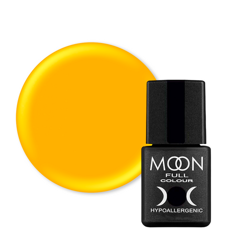 Гель лак Moon Full Breeze color №441 (жовто-гарячий), Breeze Color, 8 мл, Емаль