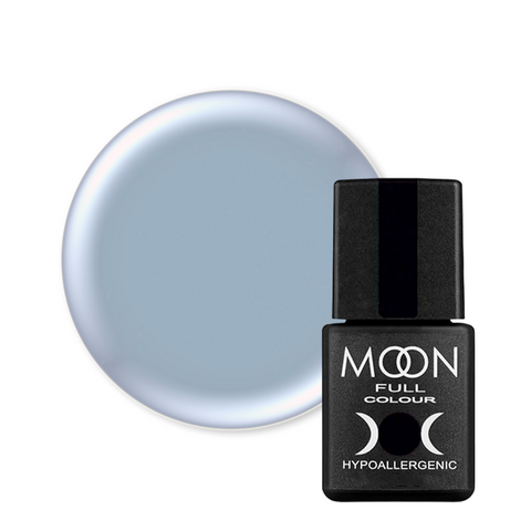 Гель-лак Moon Full Color Classic №148 (голубая сталь), Classic, 8 мл, Эмаль