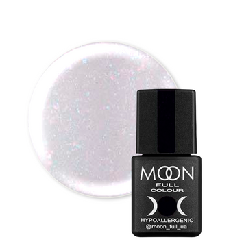 Купити Кольорова база MOON FULL Rubber Base Aurora №2007 (молочно-рожева з шиммером), 8 мл , ціна 165 грн, фото 1