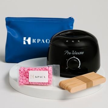 Купити Набір для депіляції воском із воскоплавом Pro-Wax100 (чорний) , ціна 325 грн, фото 1
