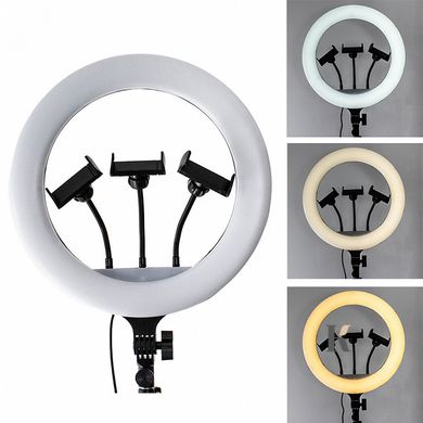 Купити Професійна кільцева лампа CXB-460 46 см (штатив, пульт) , ціна 998 грн, фото 2
