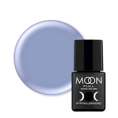 Гель-лак Moon Full Color Classic №149 (серо-голубой с лиловым оттенком), Classic, 8 мл, Эмаль
