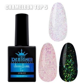Купить Топ Designer Professional №5 - Chameleonic Top с поталью 9 мл , цена 125 грн, фото 1