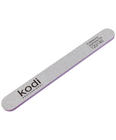 Купить №108 Пилка для ногтей Kodi прямая 120/180 (цвет: серый, размер:178/19/4) , цена 32 грн, фото 1