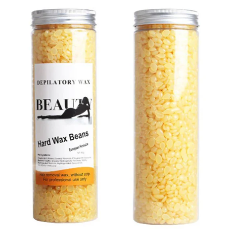 Купити Віск для депіляції Beauty Hard Wax Beans (400 г, гранули, жовтий) , ціна 269 грн, фото 1