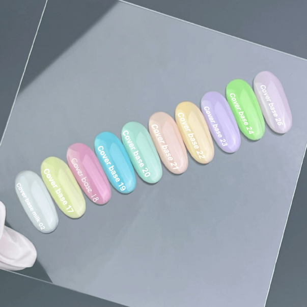 Купить База для гель-лака NAILSOFTHEDAY Cover base NEW Formula 24 (10 мл, салатовая) , цена 225 грн, фото 2