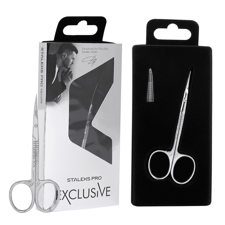 Купить Ножницы профессиональные для кожи STALEKS PRO EXCLUSIVE 10 TYPE 2 Zebra SX-10/2 , цена 650 грн, фото 5
