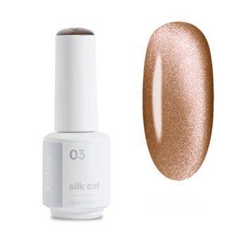Купить Гель-лак Easy "Silk Cat" №03, коричневый, 7.5 мл , цена 185 грн, фото 1