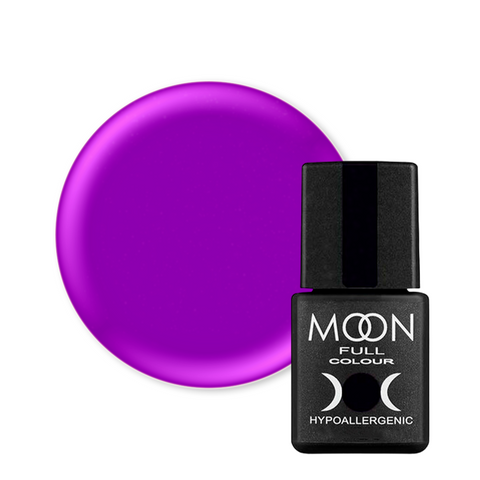 Гель-лак Moon Full Color Classic №164 (ярко-фиолетовый), Classic, 8 мл, Эмаль