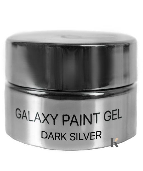 Купити Гель-фарба Kodi "Galaxy" 01 (колір: dark silver) , ціна 158 грн, фото 2