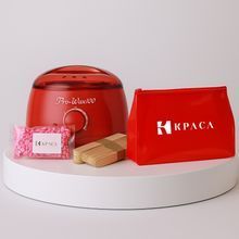 Купити Набір для депіляції воском із воскоплавом Pro-Wax100 (червоний) , ціна 325 грн, фото 1