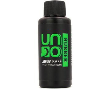 Купити База для гель-лаку UNO Rubber Base Soak off (50 мл, прозора) , ціна 290 грн, фото 1