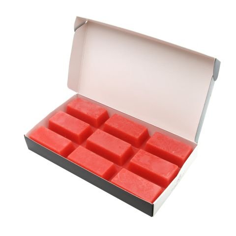 Купити Плівковий віск «Wax Block» для депіляції від Global Fashion (червоний, у брикеті, 500 г) , ціна 179 грн, фото 1