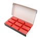 Плівковий віск «Wax Block» для депіляції від Global Fashion (червоний, у брикеті, 500 г)