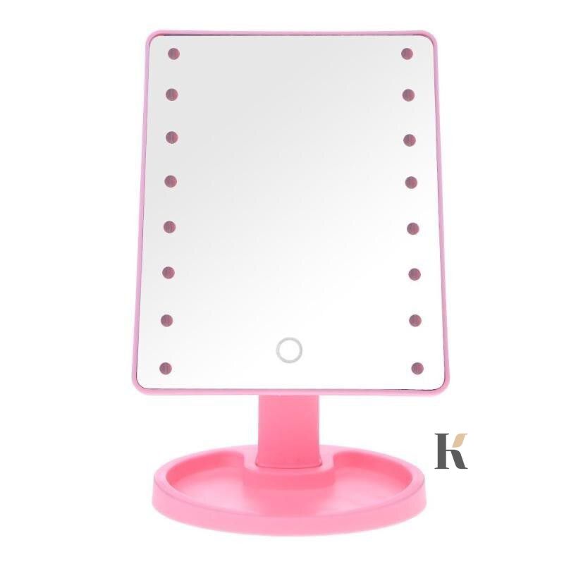 Купить Зеркало с LED подсветкой прямоугольное 22 LED (w-13) , цена 139 грн, фото 1
