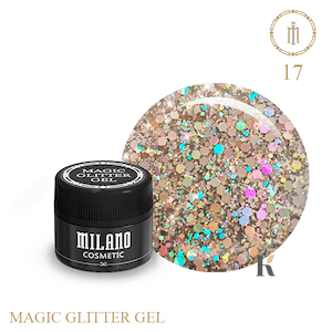 Купити Гель з глiттером  Milano   Magic 17 , ціна 110 грн, фото 1