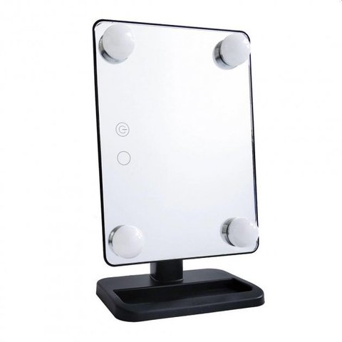 Купити Дзеркало з LED підсвічуванням прямокутне HH083 360° (WO-13) , ціна 255 грн в магазині Qrasa.ua