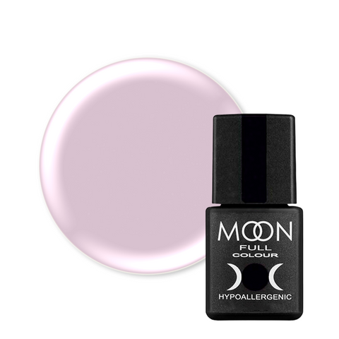 Гель-лак Moon Full Color Classic №102 (блідно-рожевий), Сlassic, 8 мл, Емаль