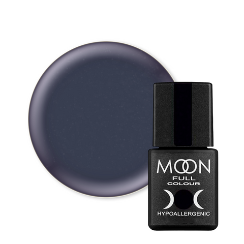 Гель-лак Moon Full Color Classic №152 (темно-сірий), Сlassic, 8 мл, Емаль