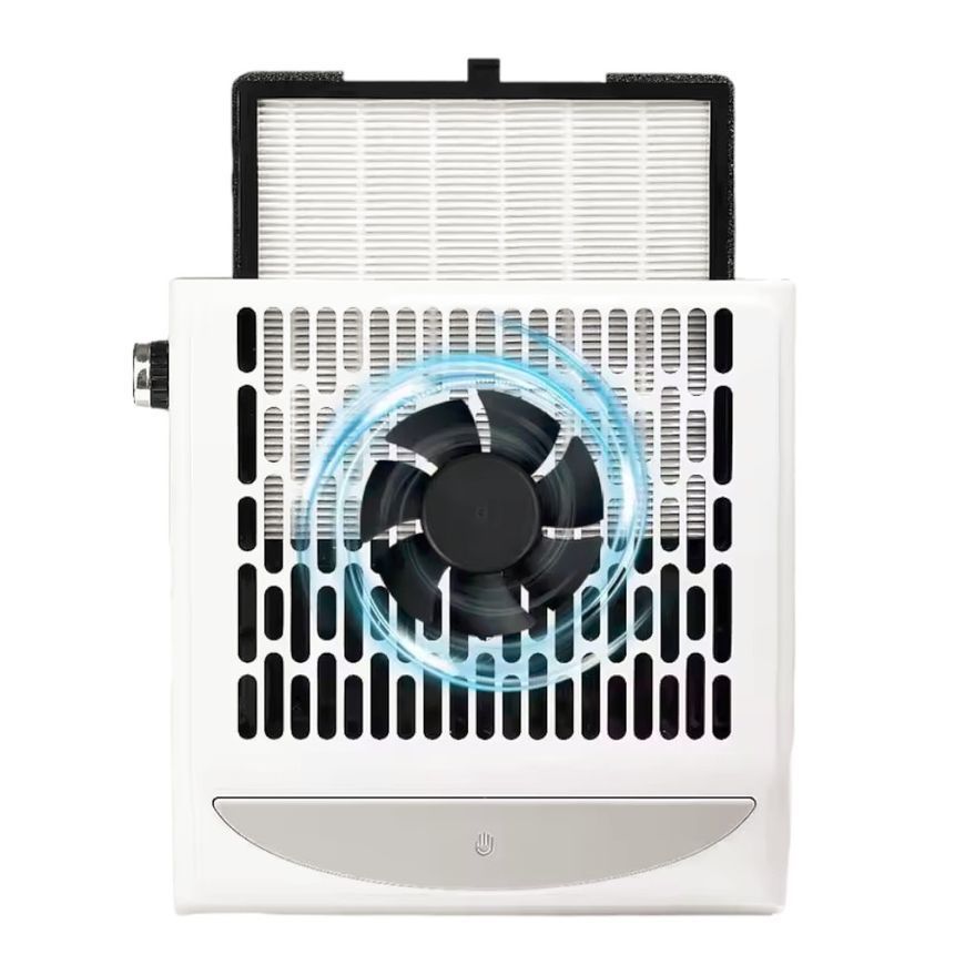 Купить Вытяжка для маникюра Blueque BQ 858-10 c HEPA-фильтром, 80 Вт , цена 559 грн, фото 6