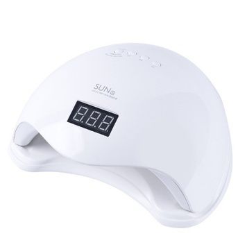 Купити УФ LED лампа для манікюру Sun 5 48 Вт (з дисплеєм, таймер 10, 30, 60 і 99 сек) , ціна 269 грн, фото 1