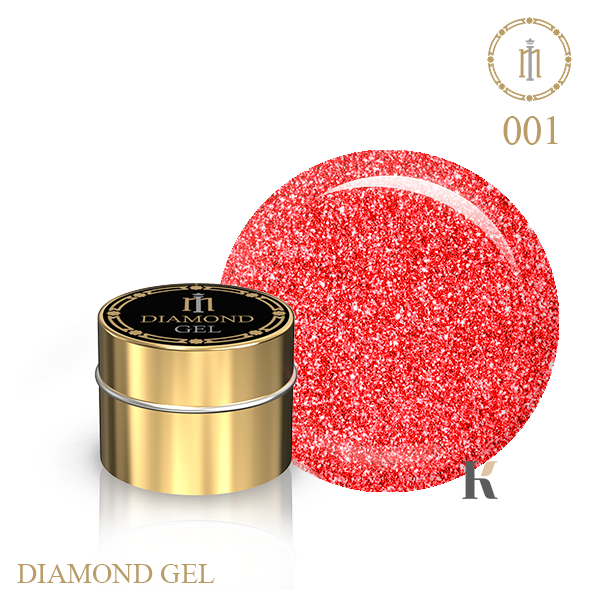 Купити Гель з гліттером Milano Diamond Gel № 01 , ціна 100 грн, фото 1