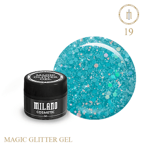 Купити Гель з глiттером  Milano   Magic 19 , ціна 110 грн, фото 1