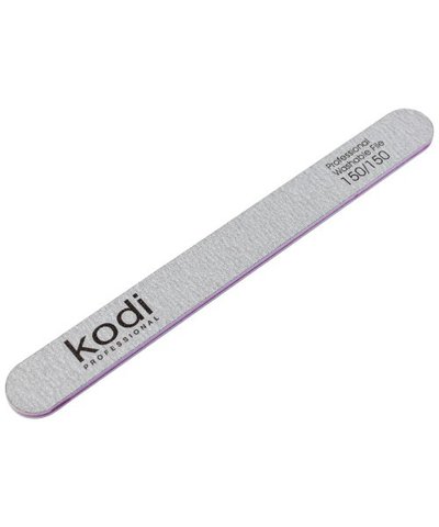 Купить №102 Пилка для ногтей Kodi прямая 150/150(цвет: серый, размер:178/19/4) , цена 32 грн, фото 1