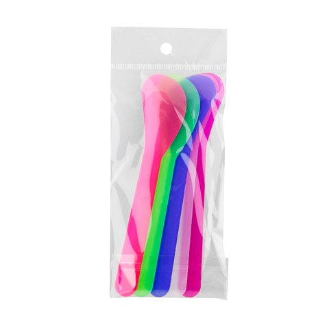 Купити Набір пластикових шпателів (5 штук, колір в асортименті) , ціна 25 грн в магазині Qrasa.ua