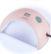 УФ LED лампа для манікюру SUN 6 48 Вт Pink (з дисплеєм, таймер 30, 60, 99 сек)