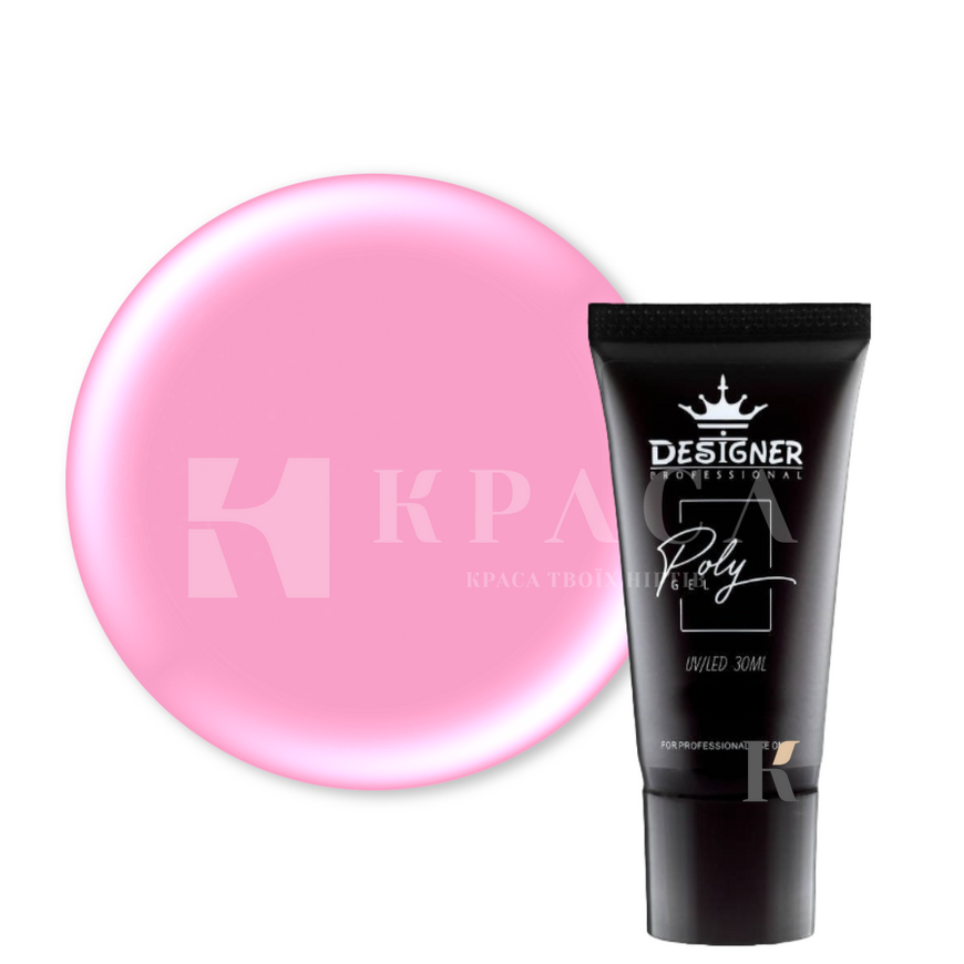 Купити Полігель Designer Soft Pink №2 , ціна 255 грн, фото 1