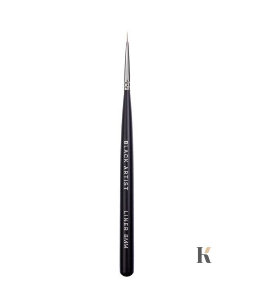 Купити Пензлик Kodi для розпису Liner 8mm (ручка: чорна, ворс: нейлон) , ціна 237 грн, фото 1