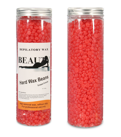 Купить Воск для депиляции Beauty Hard Wax Beans (400 г, гранулы, малиновый) , цена 299 грн, фото 1