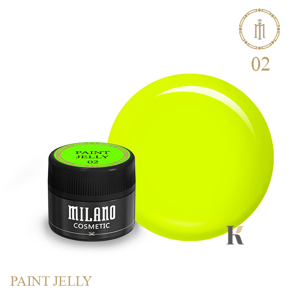 Купити Гель фарба Milano  Paint Jelly 02 , ціна 100 грн, фото 1