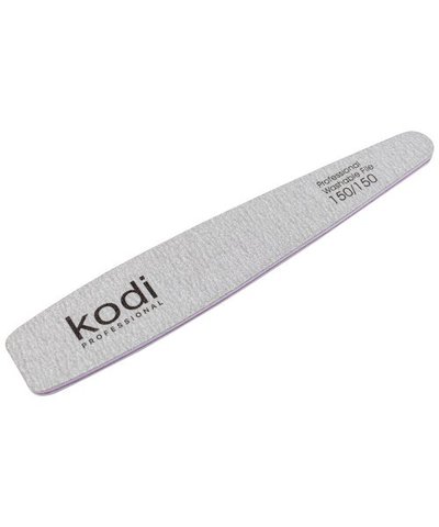 Купить №146 Пилка для ногтей Kodi конусная150/150 (цвет: светло-серый, размер:178/32/4) , цена 31 грн, фото 1