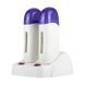 Воскоплав двокасетний CWH-006 Wax Kiss White (40 Вт), Білий, Касетні, 2, Для домашнього використання, Для професійного використання, Прозоре віконце, З базою, Маленький, Ні, 200 г, Ні, Пластик, Обличчя, Тіло, Пахви, Ноги, Руки, Зона бікіні