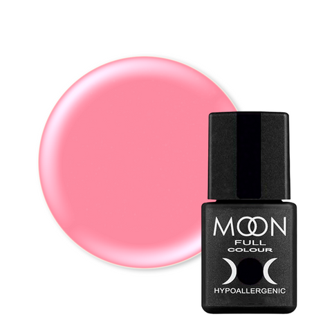 Гель-лак Moon Full Color Classic №108 (теплий рожевий), Сlassic, 8 мл, Емаль
