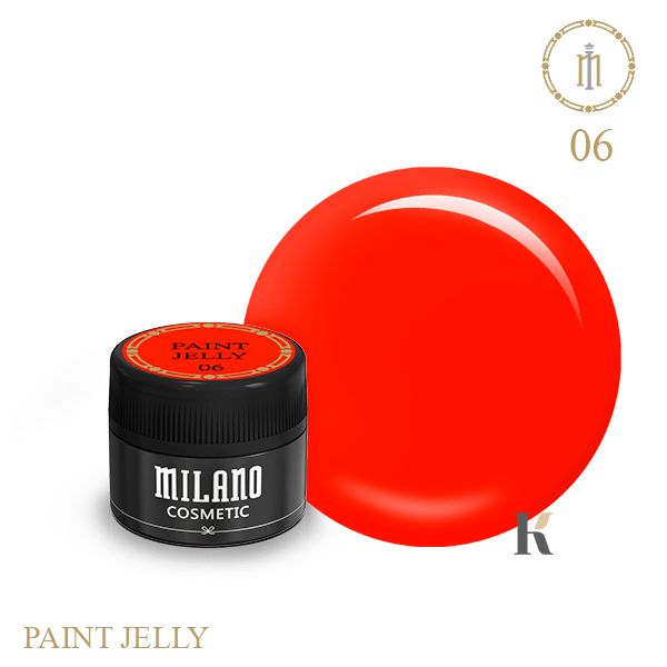 Купити Гель фарба Milano  Paint Jelly 06 , ціна 100 грн, фото 1