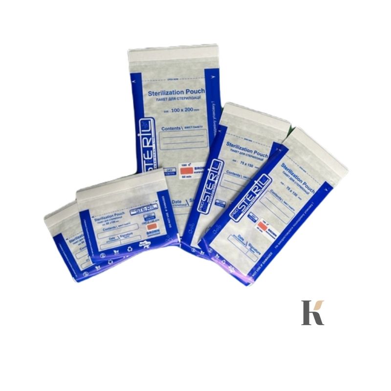 Купить Комбинированные пакеты ProSteril для стерилизации 100*200 мм (100 шт/уп) , цена 199 грн, фото 1