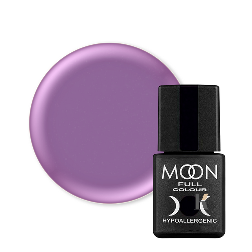 Гель-лак Moon Full Color Classic №159 ( пастельний фіолетовий), Сlassic, 8 мл, Емаль
