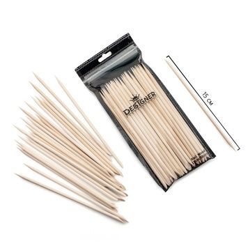 Купити  Апельсинові палички 15 см, 50 шт. - Nail Wood Designer , ціна 55 грн, фото 1