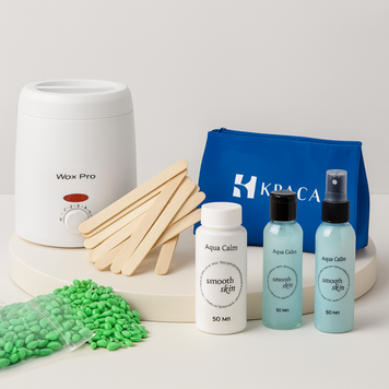 Купити Стартовий набір для депіляції із воскоплавом WAX PRO 200 (white) , ціна 544 грн, фото 1