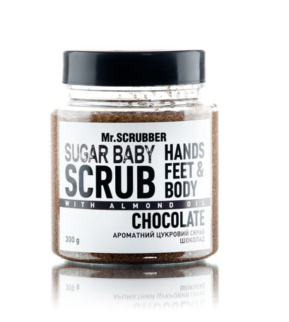 Купити Цукровий скраб для тіла SUGAR BABY Chocolate Mr.SCRUBBER 300 мл , ціна 219 грн, фото 1